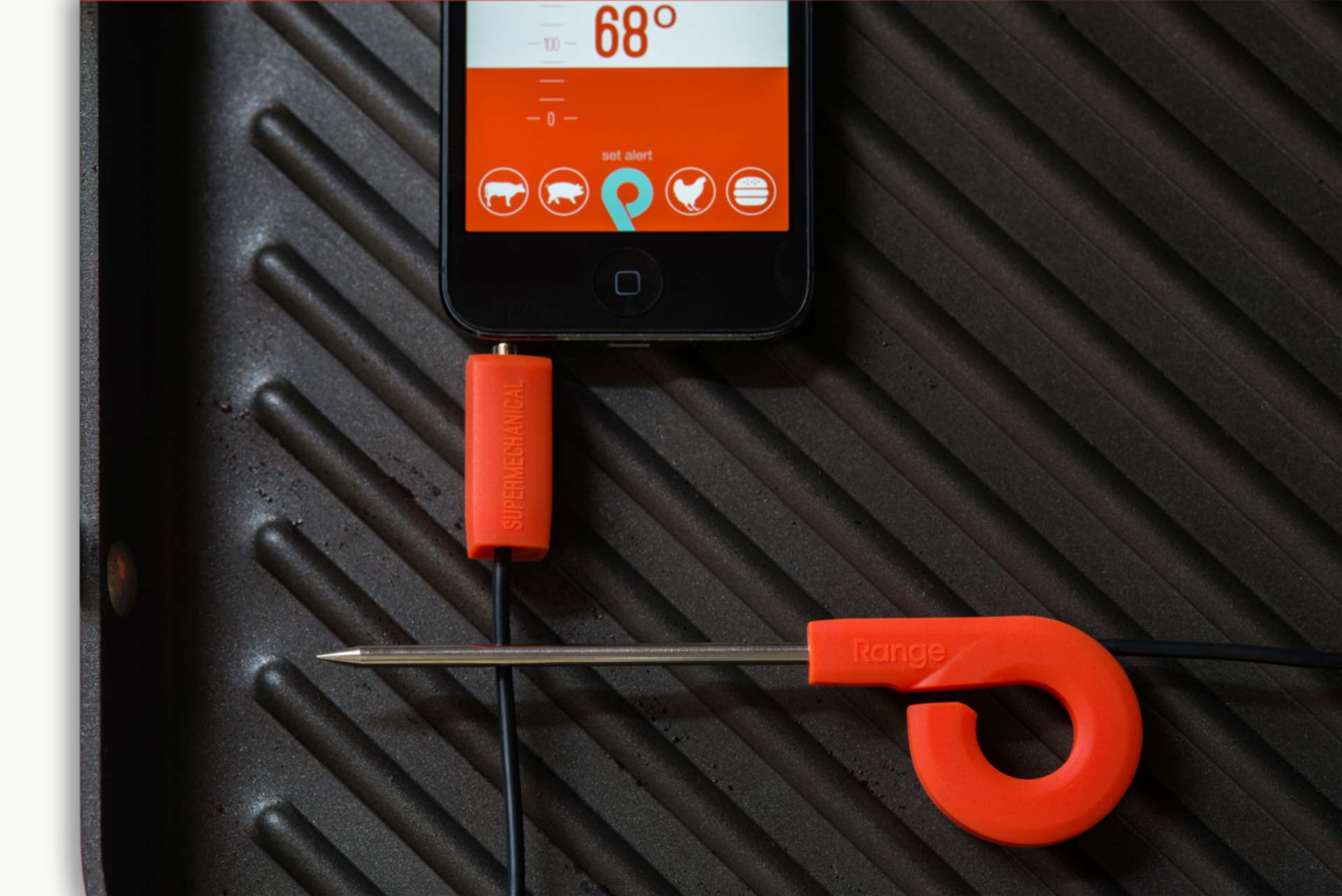 Range. Smart thermometer, smarter cook.